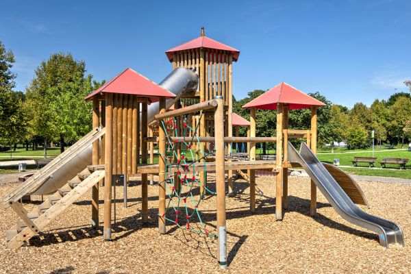 Playground Mulch Installation in Mechanicsville