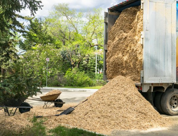 Wood Chips Delivery in Mechanicsville