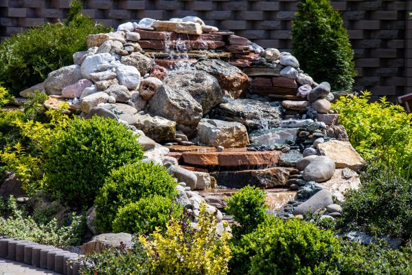 River Rock Landscaping in Mechanicsville