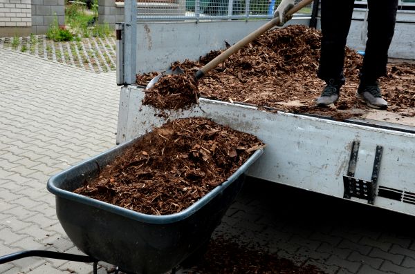 Playground Mulch Delivery in Mechanicsville