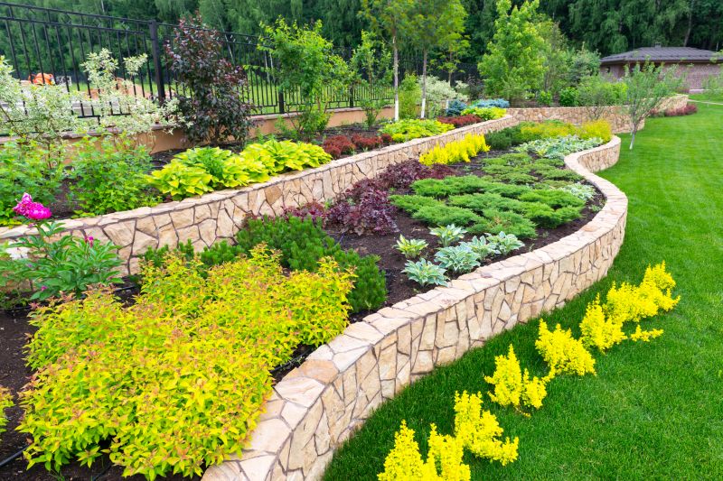 Stone Retaining Wall