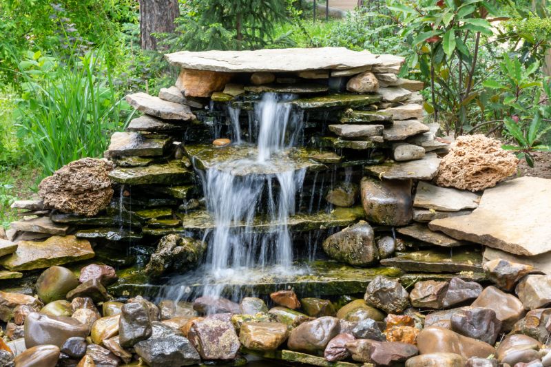Pond Waterfall Construction